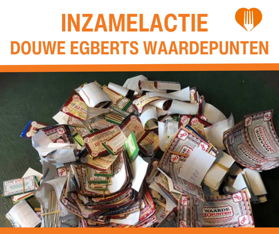 Douwe Egberts inzamelactie website